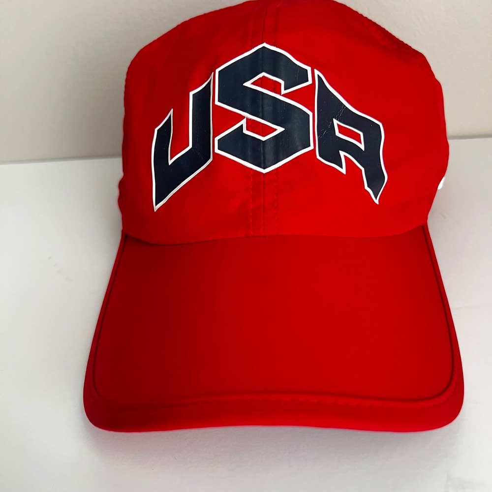 Nike Featherlight Dri-FIT Red USA 2012 Olympic Team Hat Adjustable Cap